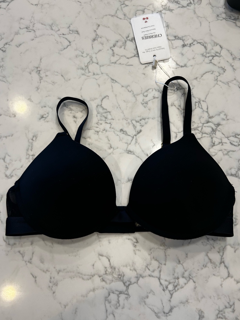 NWT Cherries Black Bra Size XB